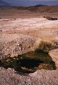 Flooded mine shaft?